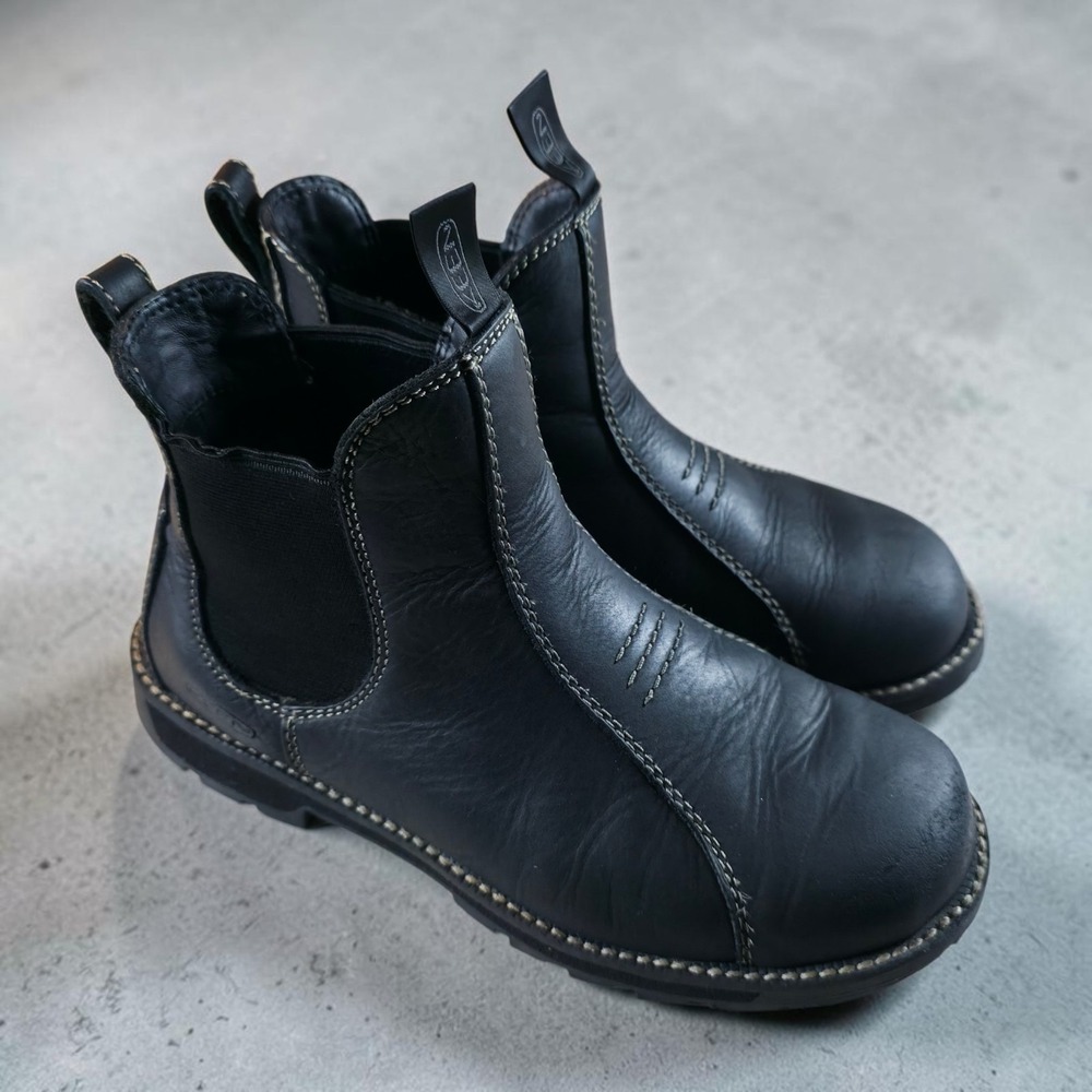 KEEN Utility Seattle Romeo Soft Toe Work Chelsea Boot Womens 8.5 D *Barely Worn.